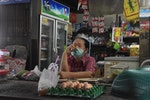 曼谷孔堤區貧民窟小攤販