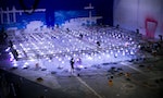6_2013年，何理團隊為劉德華演唱會展開的大規模系統與效果測試。（圖片提供／何