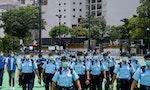 封維園球場、逾萬警力戒備，香港「七一」18年來首次沒有大型示威