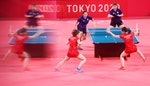 東奧桌球女團　台灣不敵日本8強止步