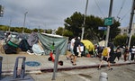 加州為舉辦「超級盃」清除無家者營區，抗議者：假消防安全之名實則想讓窮人消失