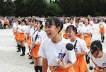 京都橘高校吹奏部兩廳院前廣場演出（1）