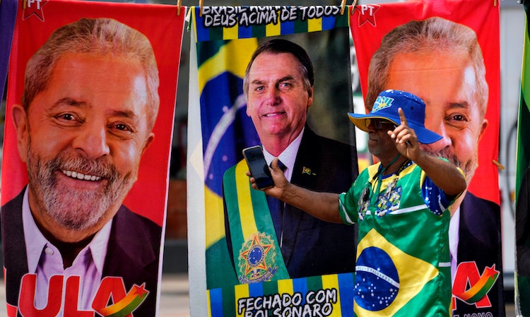 巴西總統大選2日登場：波索納洛防疫不力頻頻失言，前總統魯拉承諾脫貧、護雨林