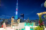 圖9_：樓頂空中花園露台，提供下榻旅客欣賞東京晴空塔的最佳視野。（圖片來源：ⒸS