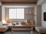 圖1_：「MIMARU_SUITES」寬敞的住宿環境，讓旅人就像在自己家似的舒適