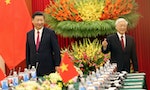 越共總書記阮富仲赴北京與習近平會談，稱不和台灣發展官方關係