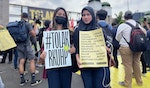 印尼學生參加抗議  反對「刑法修正草案」