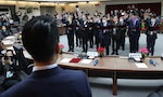 蔣萬安出席一級機關政務首長宣誓就職典禮