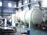Industrial-grade arc plasma coating equipment developed by the Nuclear Research Institute of the Original Energy Council