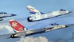 失事幻象2000曾是空軍明星戰機（1）