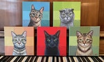 加拿大台裔畫家陳岳琳號召各方貓奴，「虎年畫貓」100幅義賣捐助各地收容所