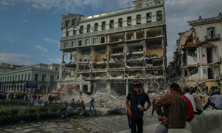 古巴首都五星級飯店發生爆炸至少22死、70傷，事發原因據傳為瓦斯外洩