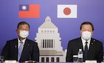 「思考日本安全保障議員之會」訪台團記者會