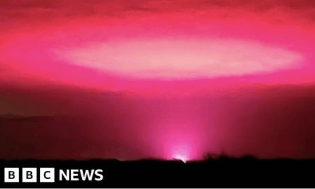 「威可那，是你嗎？」澳洲維多利亞小鎮出現粉紅色天空，居民以為《怪奇物語》真實上演