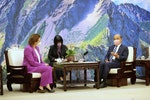 蘇貞昌與歐洲議會副議長畢爾對談