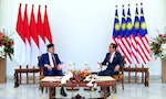 大馬首相安華首度出訪印尼會見總統佐科威，兩國表示將共同打擊棕櫚油「歧視」