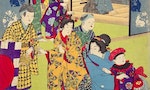 說到穿新衣，古人可能比你更講究：從浮世繪看日本江戶時期的新年氣氛