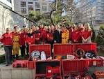 台灣搜救隊4噸搜救裝備捐AKUT  強化互助機制