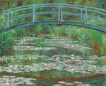 克勞德．莫內，《日本橋》，1899年，油彩、畫布，81_3×101_6公分，美國