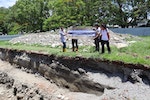 專家學者組團隊進行花蓮玉里斷層地質調查（1）