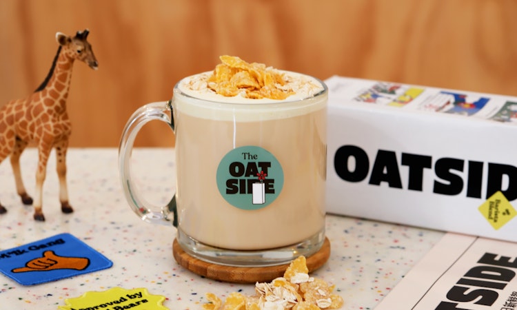 香氣飽滿的酥炸肉堡、不會烙賽的燕麥奶蓋茶：OATSIDE攜手「好初早餐」推出限定餐點