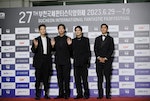 柯震東率「黑的教育」3男主角登富川影展開幕