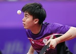 杭州亞運桌球男團　林昀儒輕取對手（2）