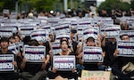 韓國教師不堪家長頻投訴輕生，全國教師抗議「恐龍家長」串聯罷課
