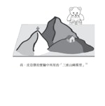 尚．皮亞傑的實驗中所用的「三座山峰模型」